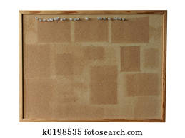 cork board - isolate