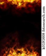 Fire border Fire border