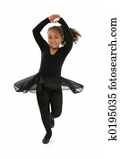 Girl Child Dancing