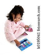 Girl Child Money Toy Girl Child Money Toy