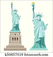 Statue of liberty of america Statue of liberty of america