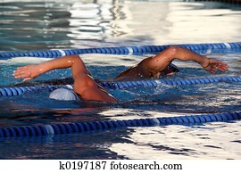 Two Swimmers Two Swimmers