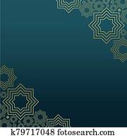 איסלמי, רקע, עצב, ל, ramadan, kareem