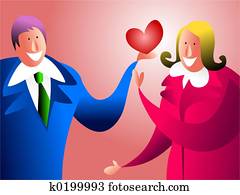 我, 给, 你, 我, 心