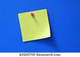 Blank post-it