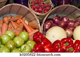 Fresh vegetables
