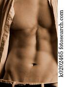 male abs