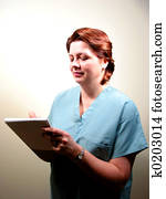 medizinischer doktor, oder, krankenschwester, 7