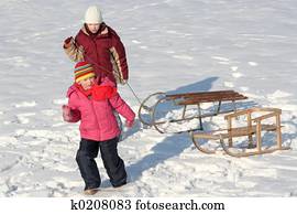 Sledding Sledding