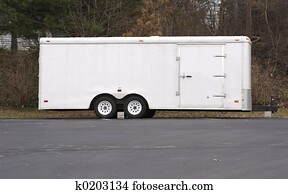 White Trailer