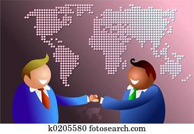 world handshake world handshake