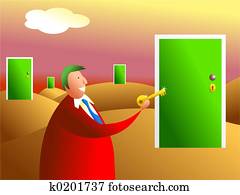 הקלד, ל, ה, דלת