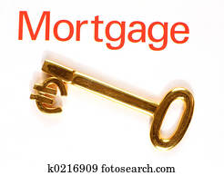 Gold euro mortgage key