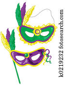 Mardi Gras masks Mardi Gras masks