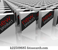 nuevo, productos, cajas, paquetes, almacene compras, mejor, opción