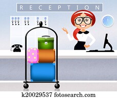 reception in hotel reception in hotel