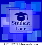 Student loan icon