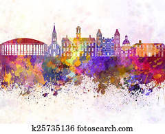 אתונה, -, הו, קו רקיע, ב, וואטארכולור, רקע