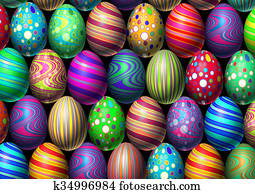 huevo de pascua, plano de fondo