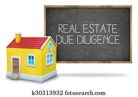 real estate, prospektprüfung, auf, tafel