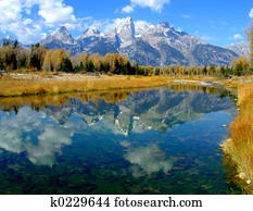 Teton Reflection