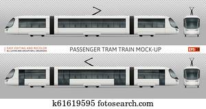 Download Tram Clip Art Vectors | Our Top 1000+ Tram EPS Images | Fotosearch