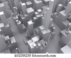Big City abstract Big City abstract