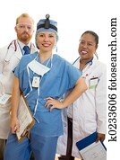Smiling Medical Team Smiling Medical Team