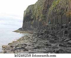Basalt columns
