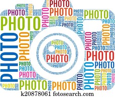 foto, camera,, vektor foto, camera,, vektor