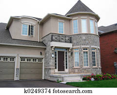 Stone & Stucco House