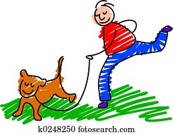 walking the dog walking the dog