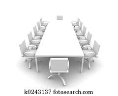 לבן, חדר של פגישה, 1