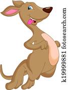 cute kangaroo cartoon cute kangaroo cartoon