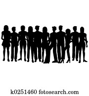 grupo de las personas