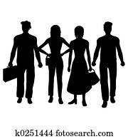 grupo de las personas