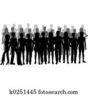 grupo de las personas