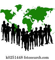 grupo de las personas