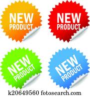 New product sticker