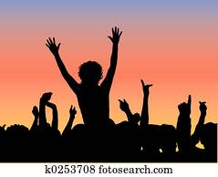 Outdoor concert Outdoor concert
