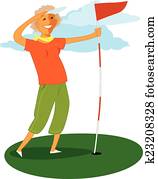 Senior golf