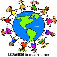 אמריקאי, ילדים