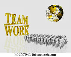 全球, 队, workers.