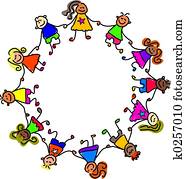 合併した, 子供