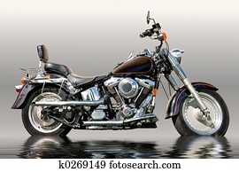 Black motorcycle Black motorcycle