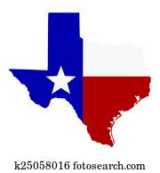 map of the U.S. state of Texas map of the U.S. state of Texas