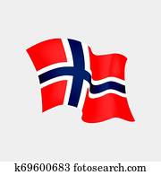 Download Norwegian Flag Vectors | Our Top 1000+ Norwegian Flag Clip ...