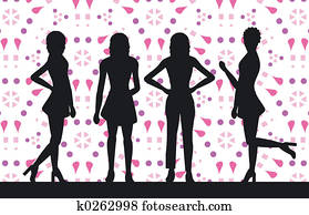 people silhouette people silhouette