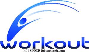 Workout swoosh logo Workout swoosh logo