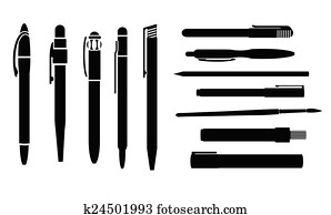 ballpoint pen vector illustration ballpoint pen vector illustration